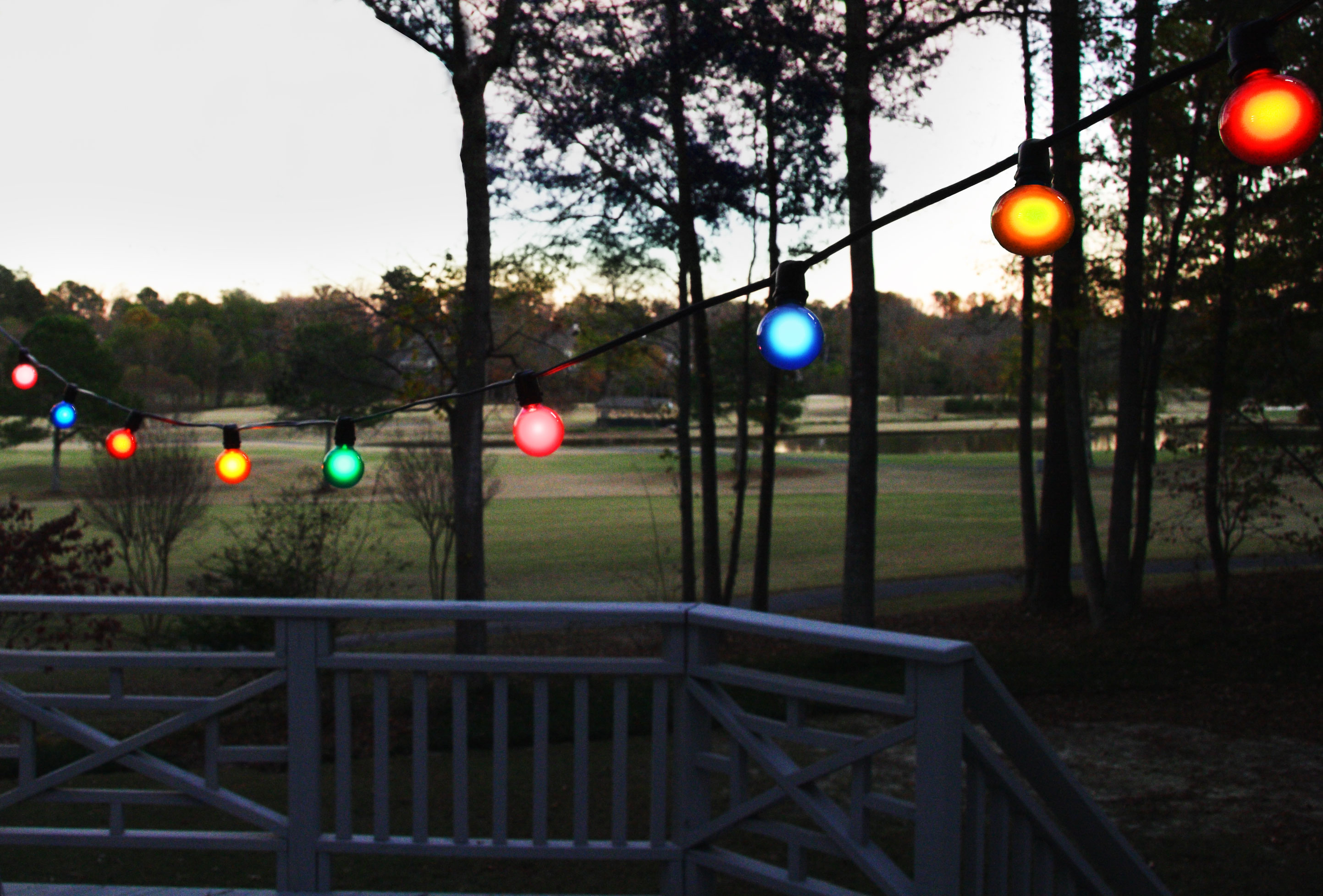 Festive Spring Outdoor Lighting Suggestions